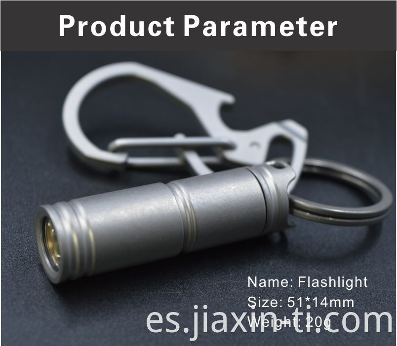 titanium flashlight